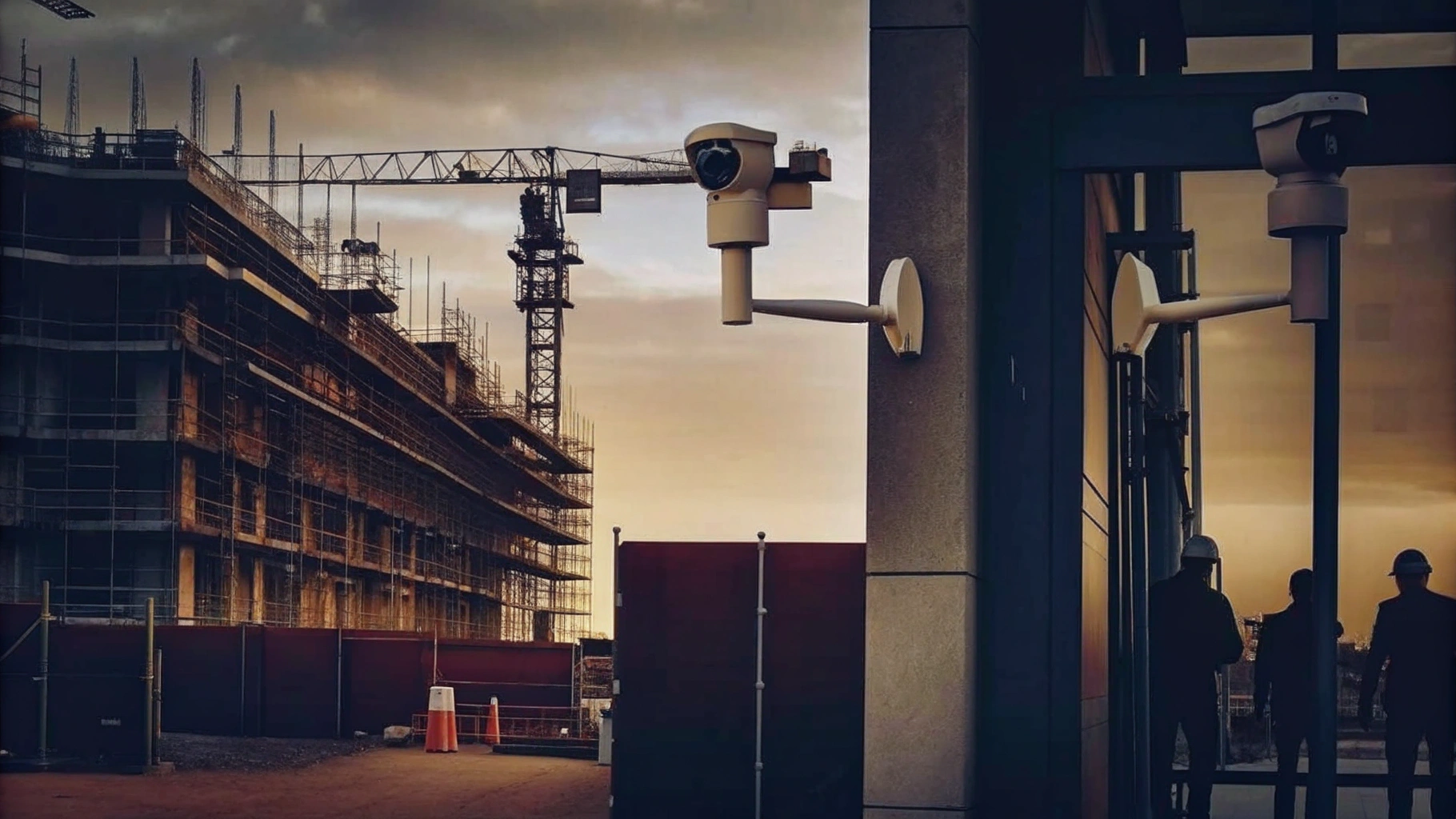 Tailored Security Solutions at a Corporate Building Site