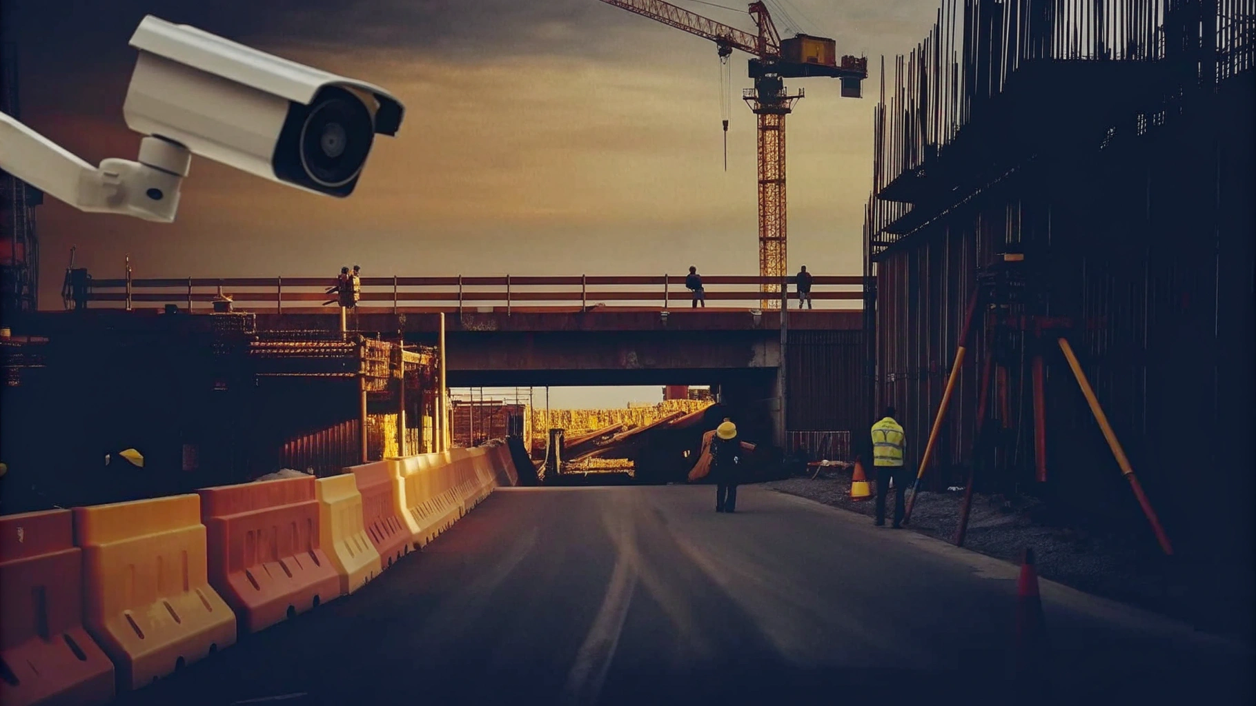 Integrated Logistics and Security at a Construction Site