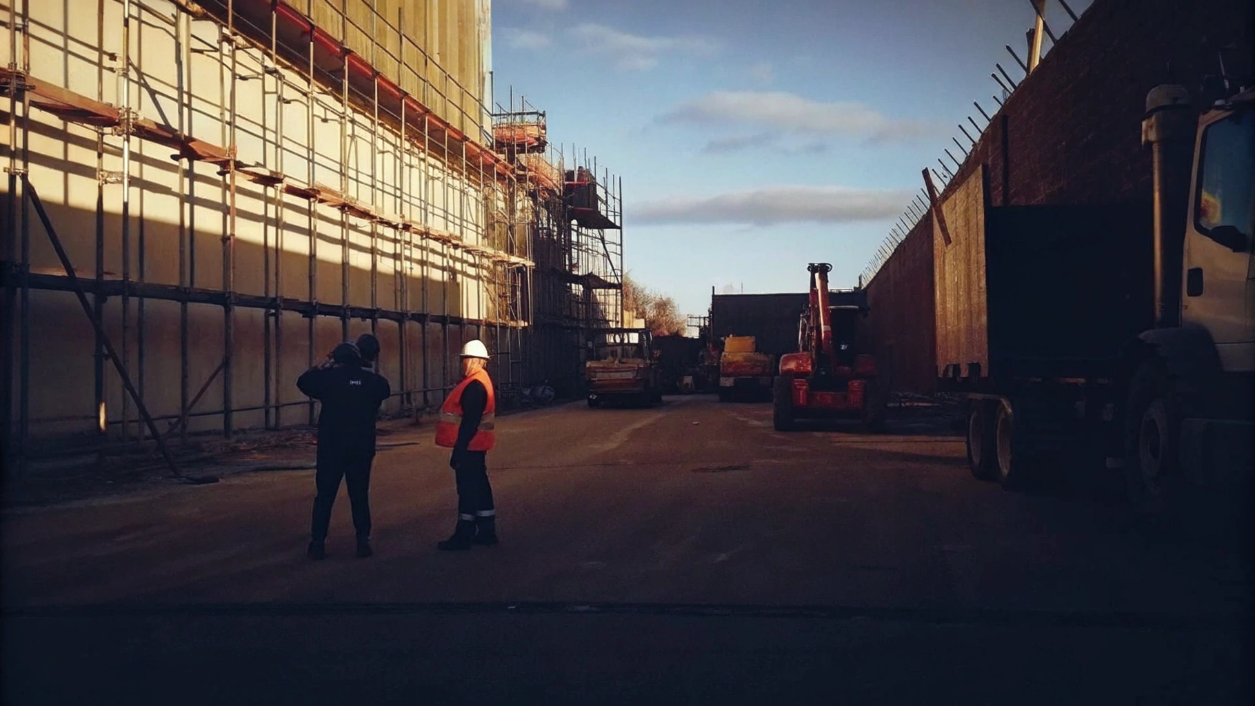 Security Operations at a Construction Site