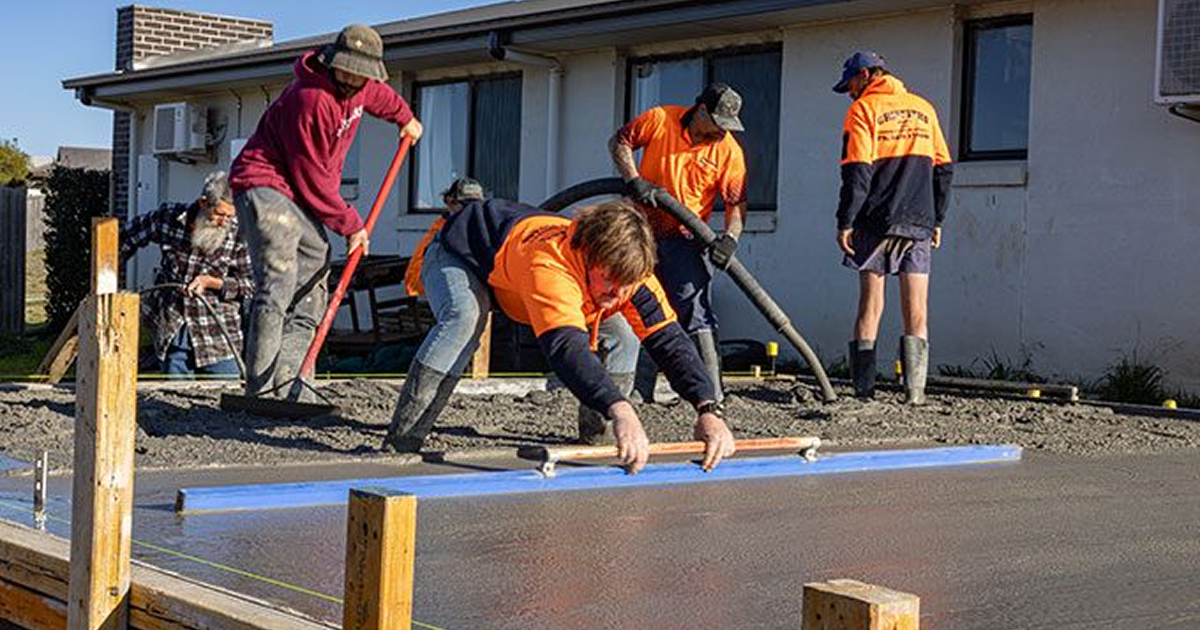 Pool Under Construction — Concreting Services Toowoomba, QLD