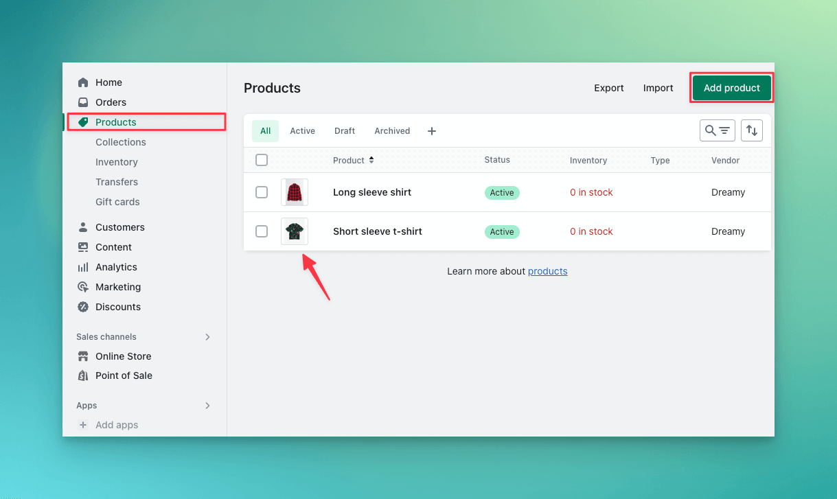 Select a Product