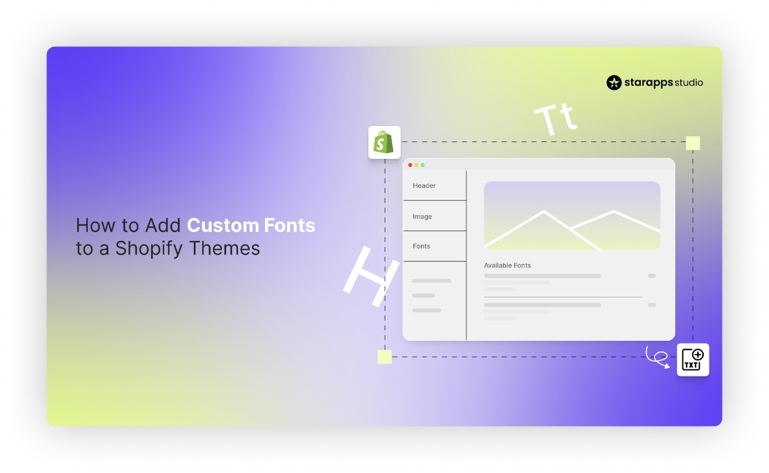Add Custom Fonts to Shopify Theme