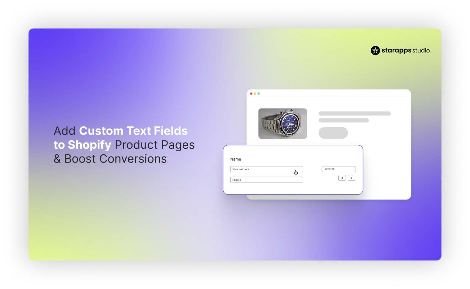 How to Add Custom Text Field on Shopify Product Pages & Increase Conversions