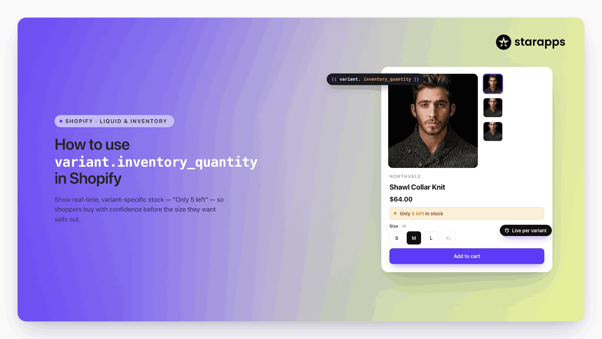 How to Use variant.inventory_quantity in Shopify