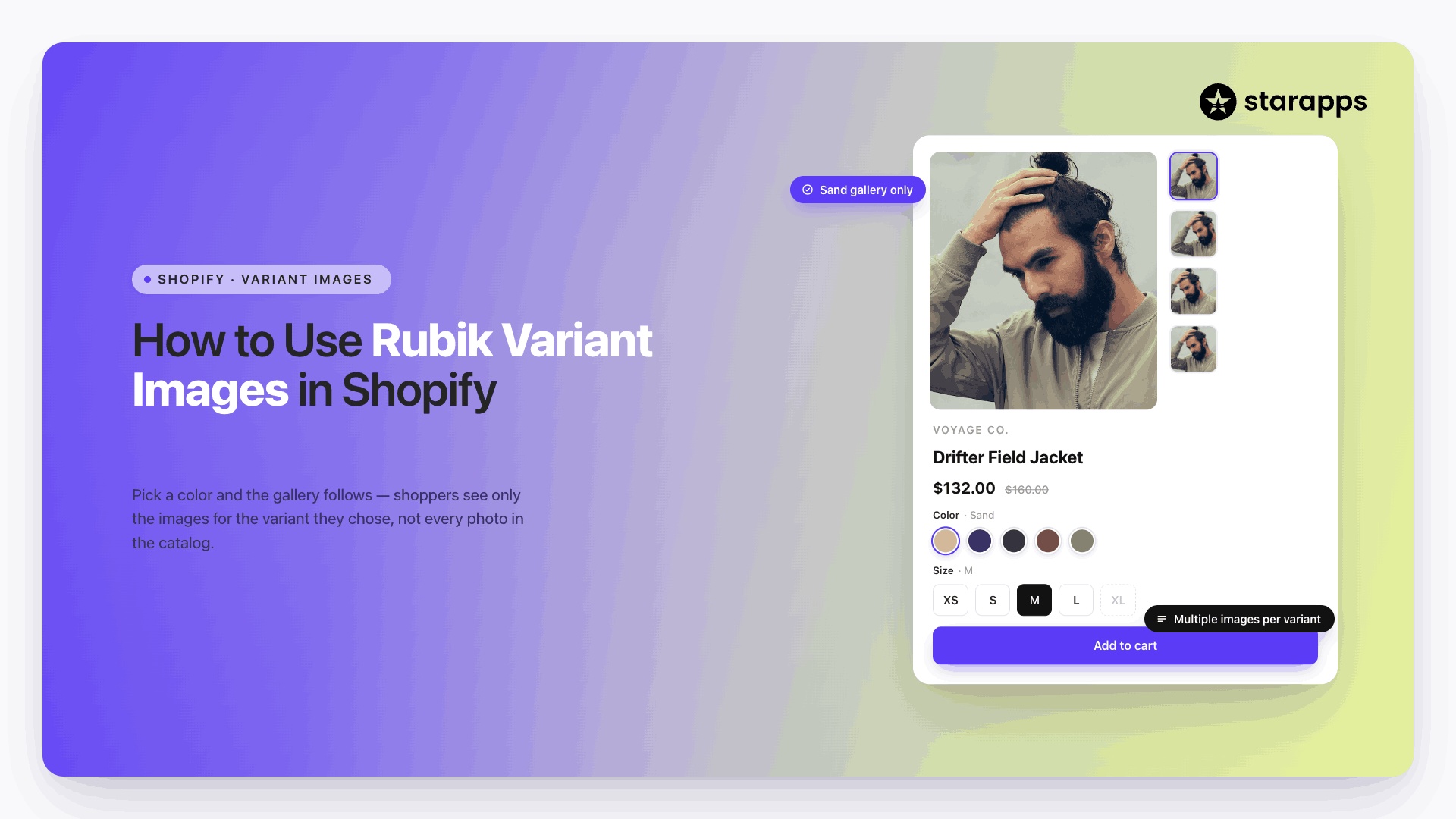 How to Use Rubik Variant Images in Shopify?