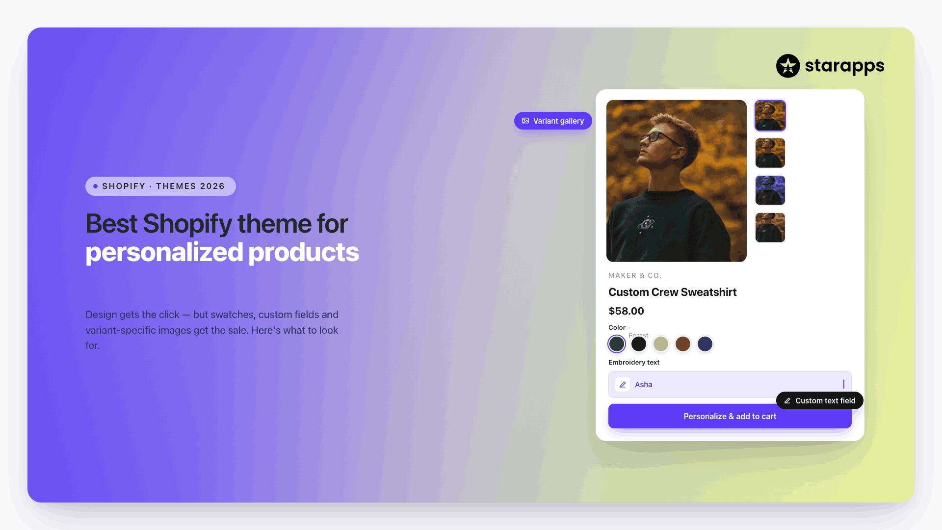 Best Shopify Theme for Personalized Products: What to Look For in 2026