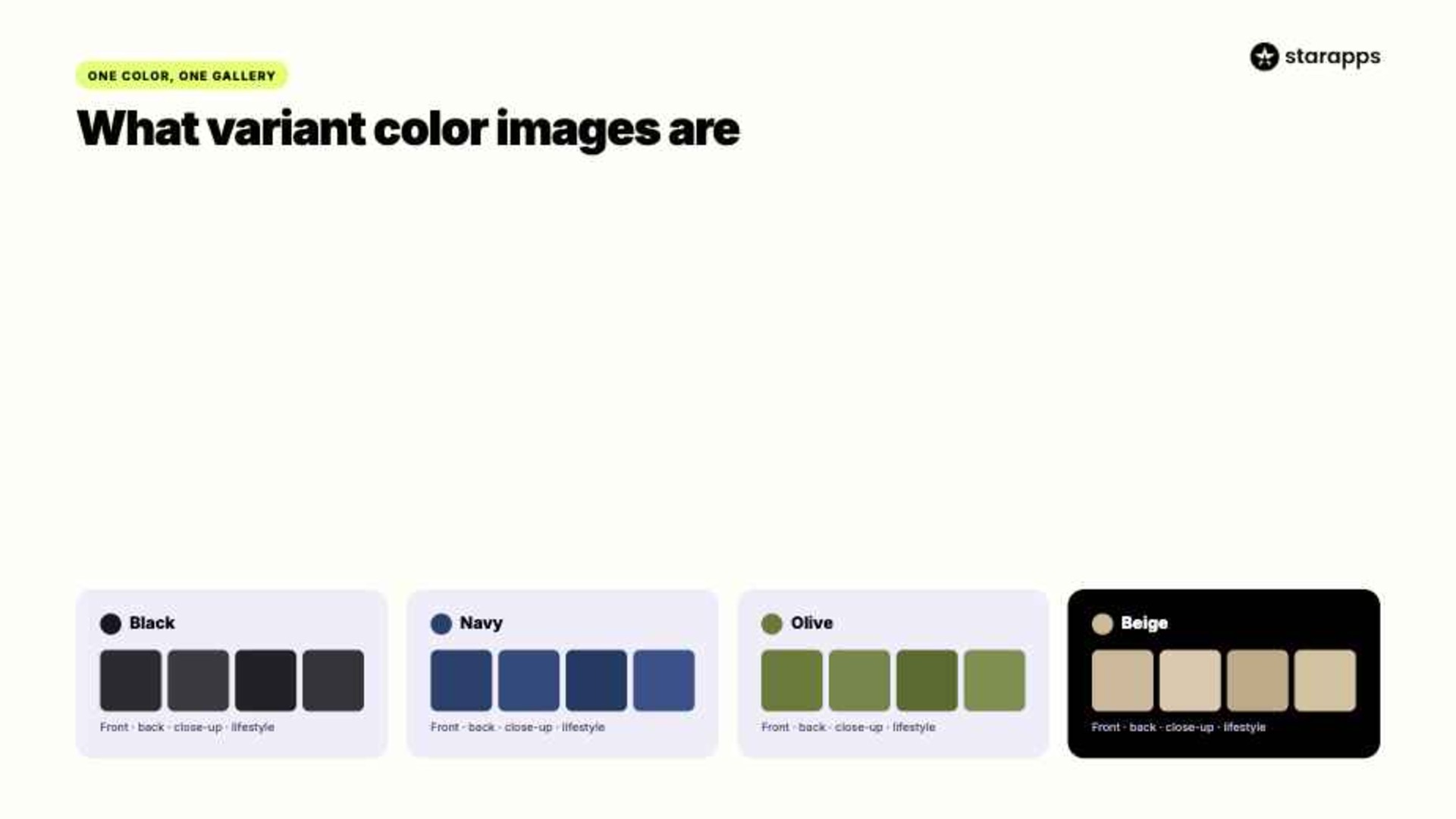 What Are Variant Color Images in Shopify