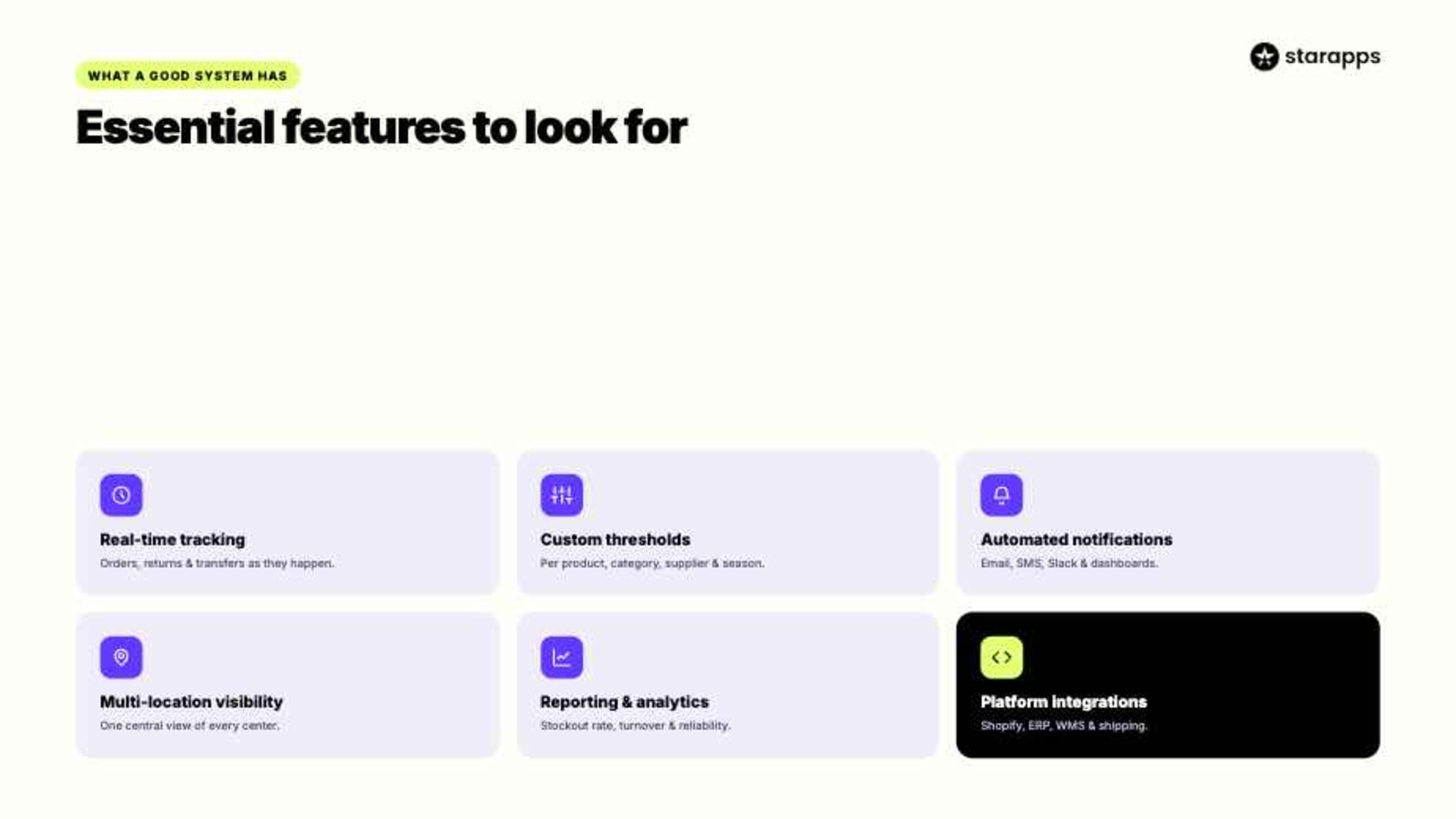 Essential Features to Look for in a Low Stock Alert System