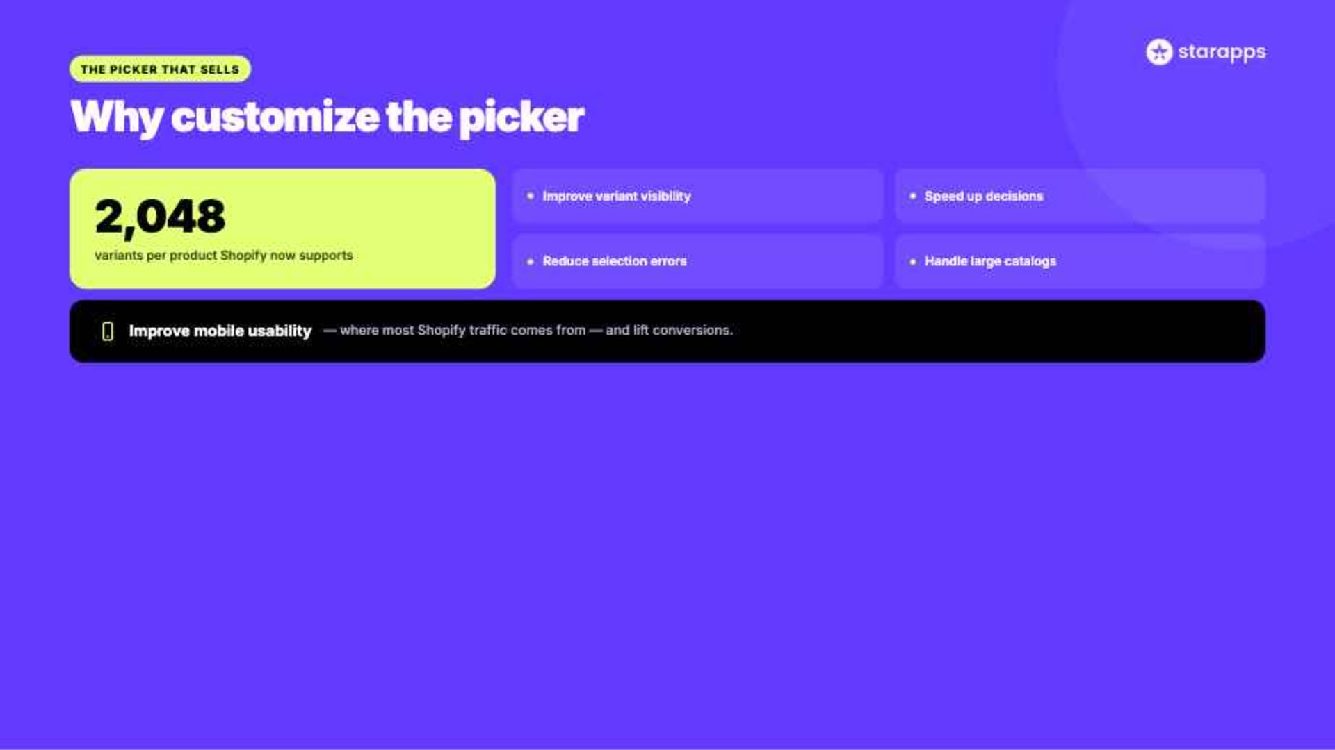 Why Should You Customize Variant Picker in Shopify