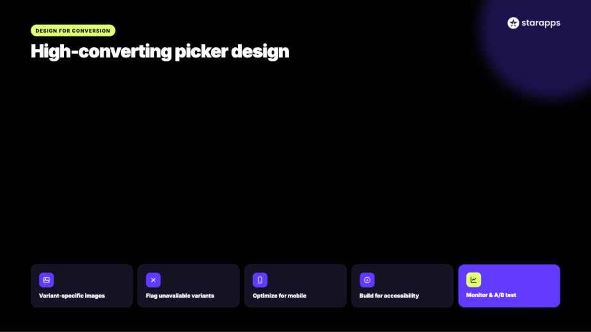 Best Practices for High-Converting Variant Picker Design