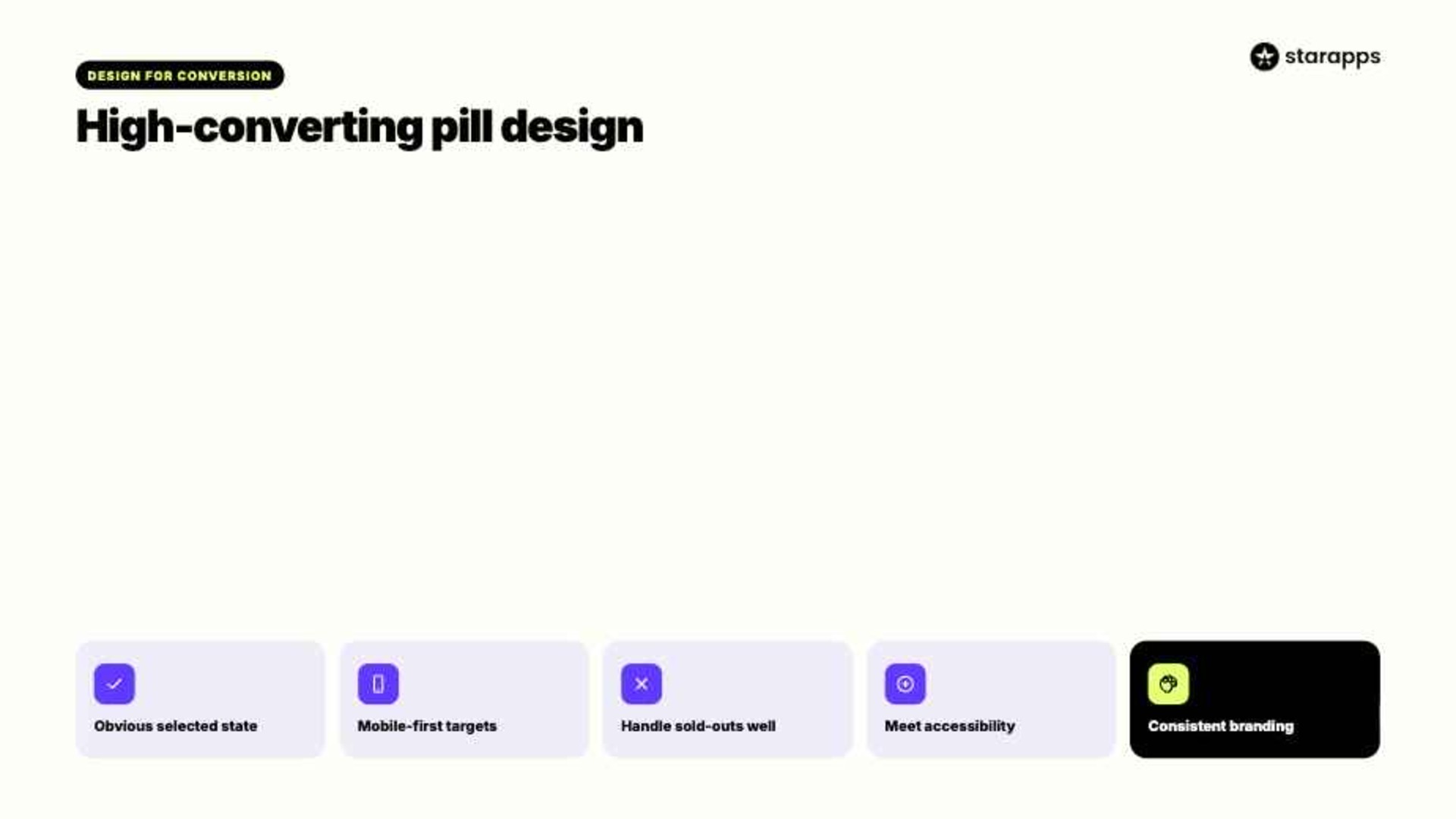 Best Practices for Designing High-Converting Shopify Variant Pills