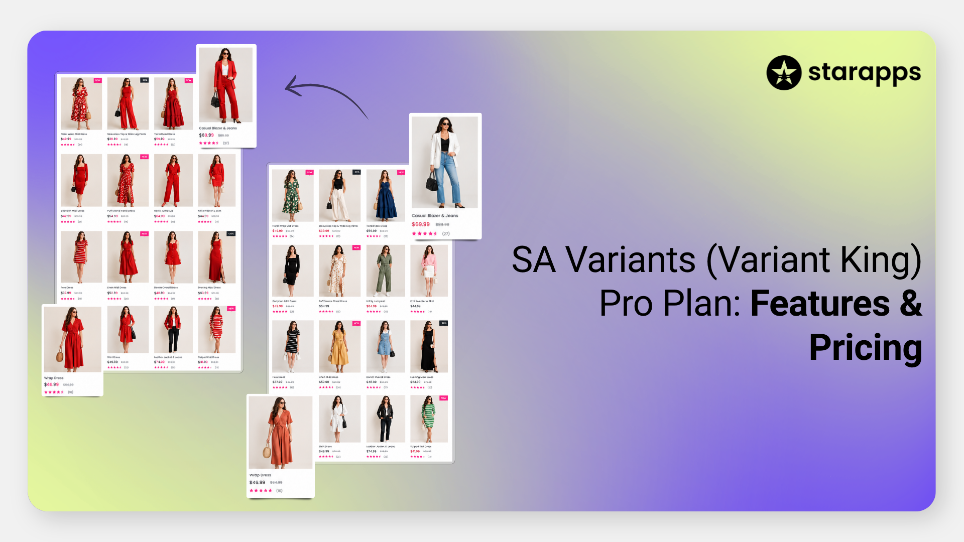 SA Variants (Variant King) Pro Plan: Shopify Combined Listings Features, AI and Pricing