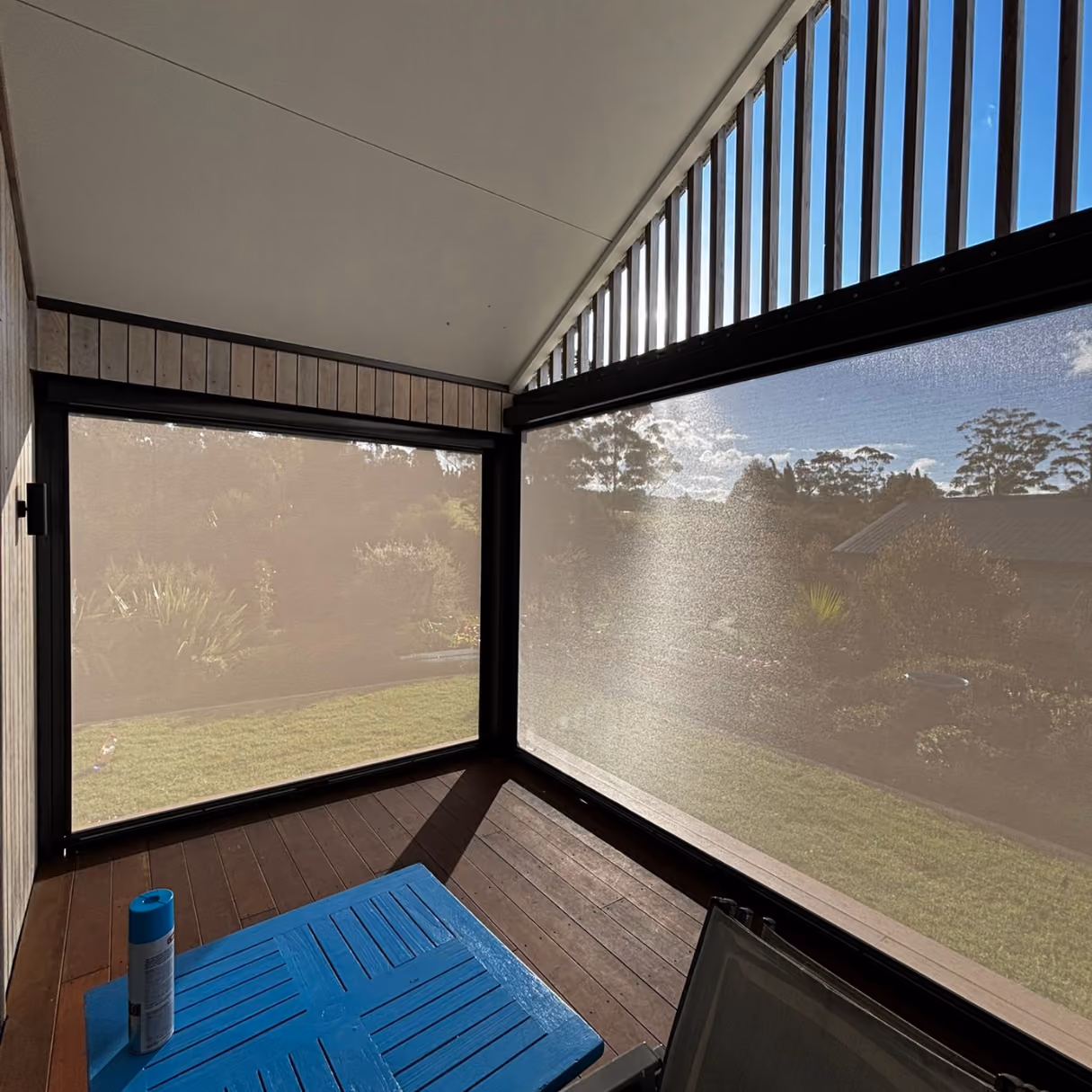 Ziptrak outdoor blinds installed by Shadeland Gallery 3