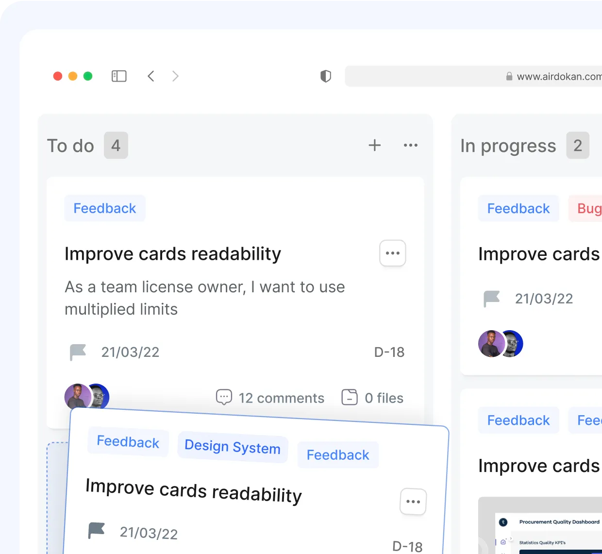 AirList webflow template image
