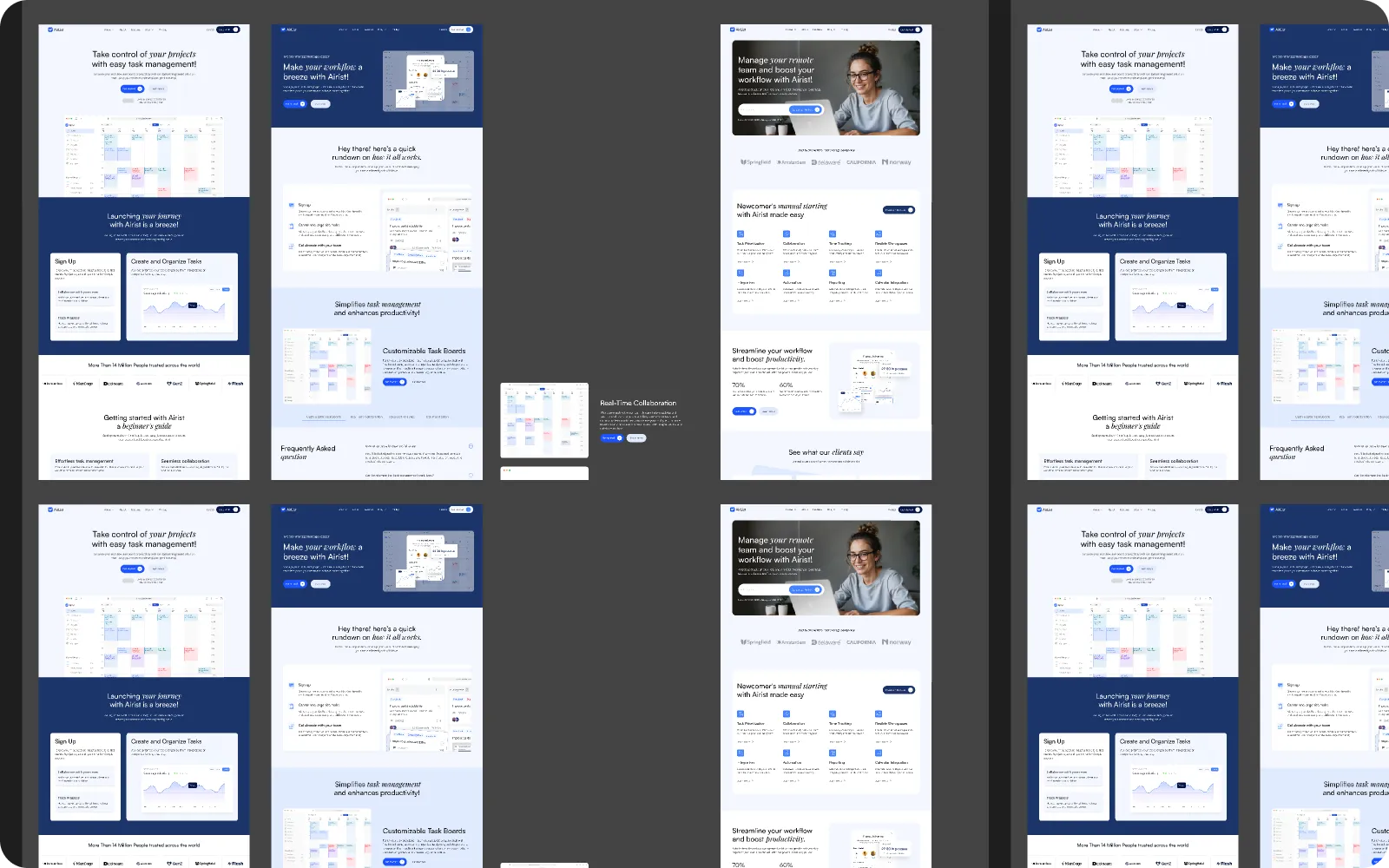 AirList webflow template image