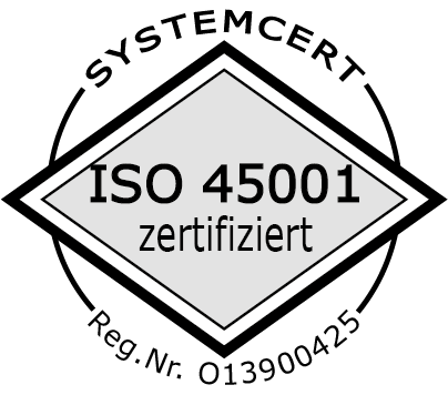 ISO 45001 Zertifikat
