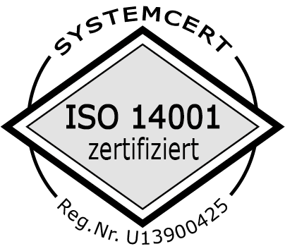 ISO 14001 Zertifikat