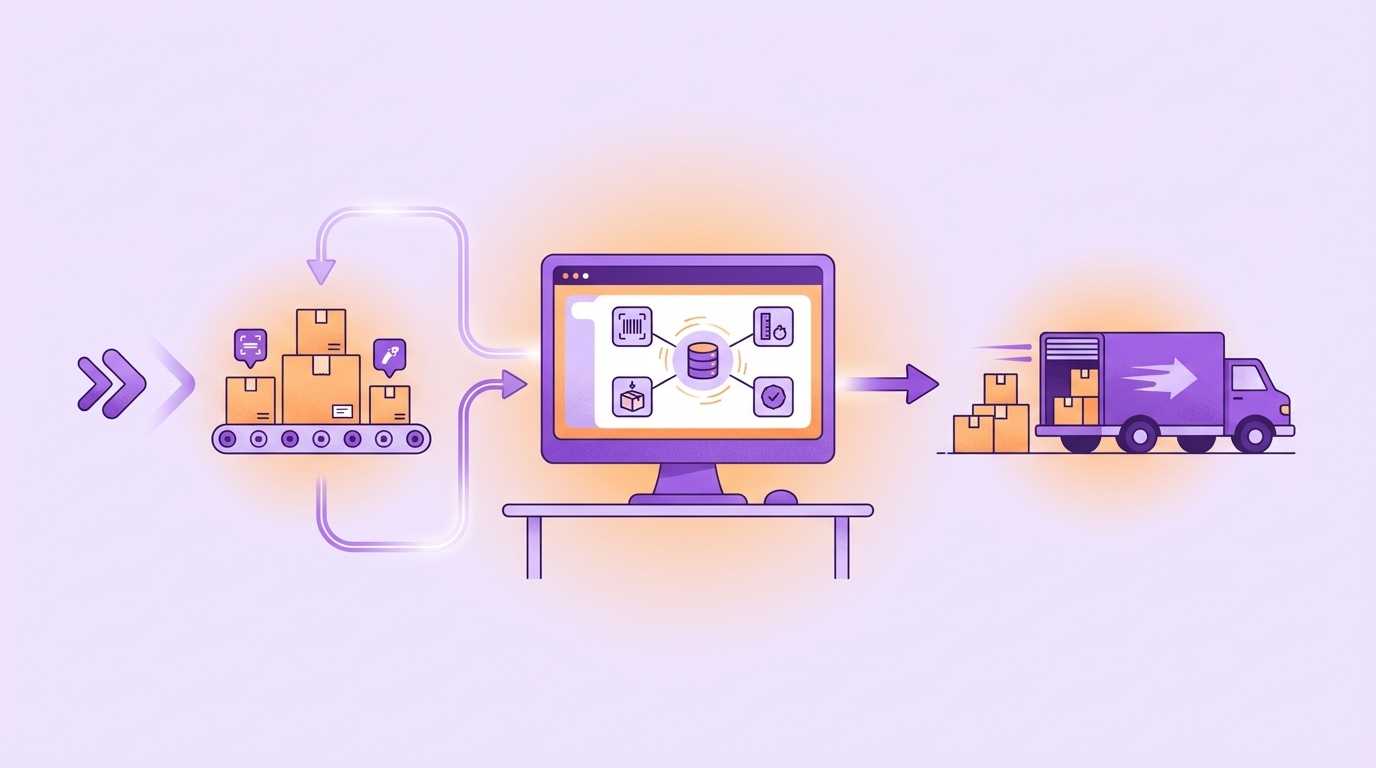 How PrepBusiness Turns Receiving→Prep→Dispatch Into One Truth concept illustration - PrepBusiness