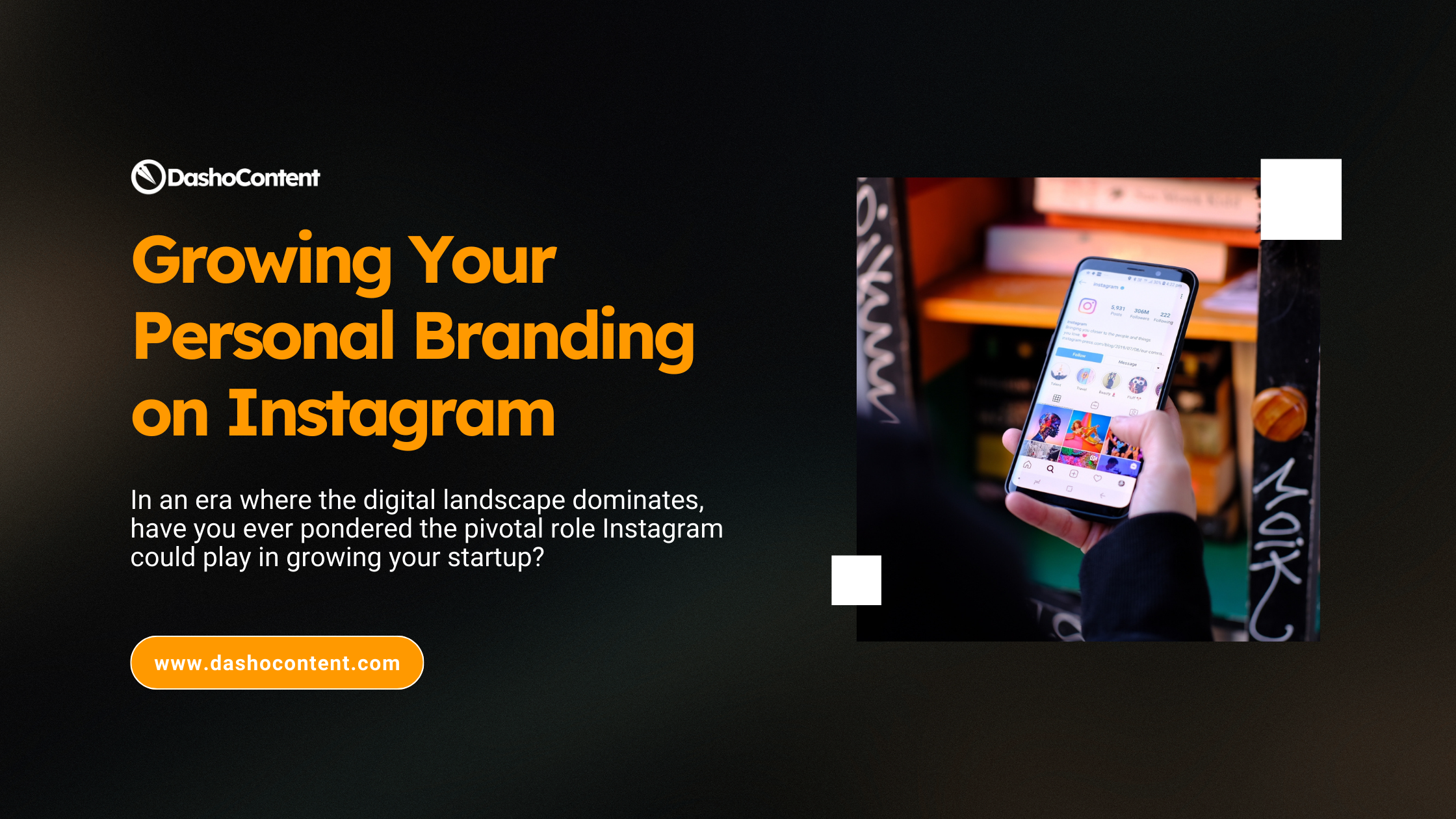 In an era where the digital landscape dominates, have you ever pondered the pivotal role Instagram could play in growing your startup and personal branding?
