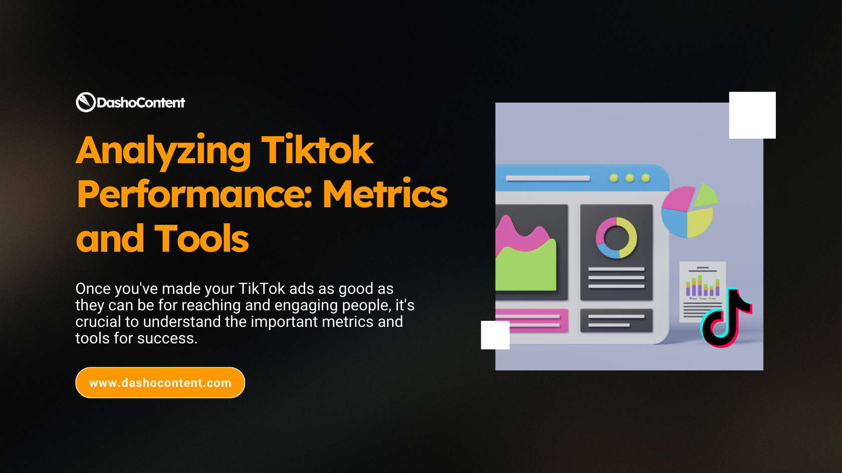 Once you've made your TikTok ads as good as they can be for reaching and engaging people, it's crucial to understand the important metrics and tools for success.