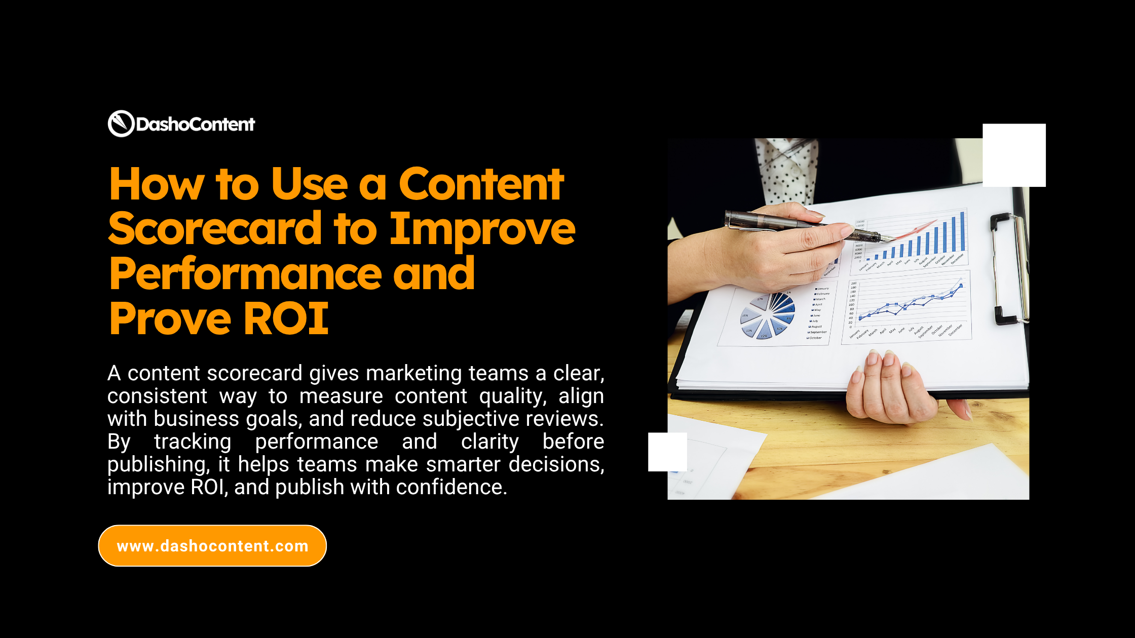 A content scorecard gives marketing teams a clear, consistent way to measure content quality, align with business goals, and reduce subjective reviews. By tracking performance and clarity before publishing, it helps teams make smarter decisions, improve ROI, and publish with confidence.