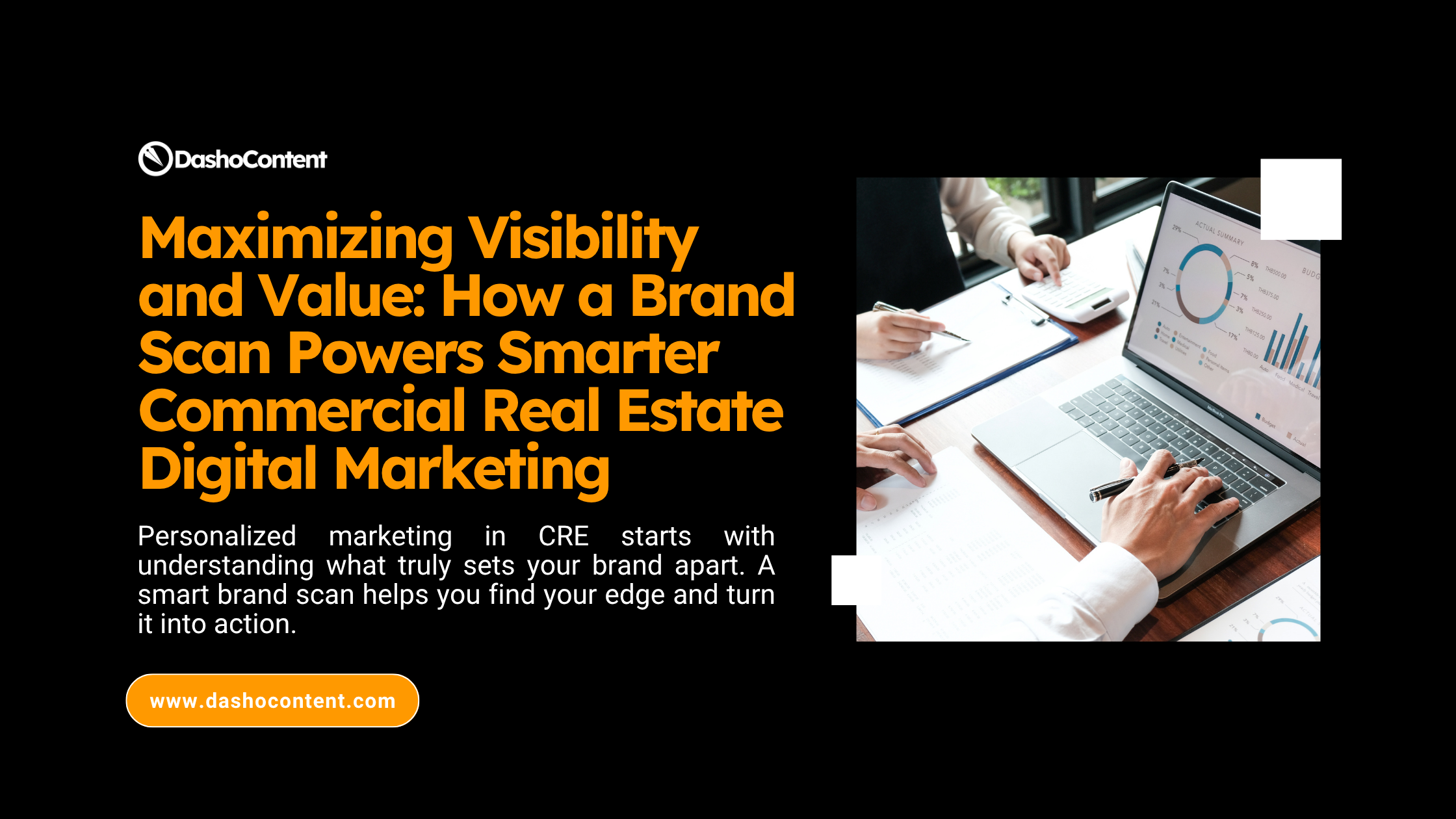 Personalized marketing in CRE starts with understanding what truly sets your brand apart. A smart brand scan helps you find your edge and turn it into action.