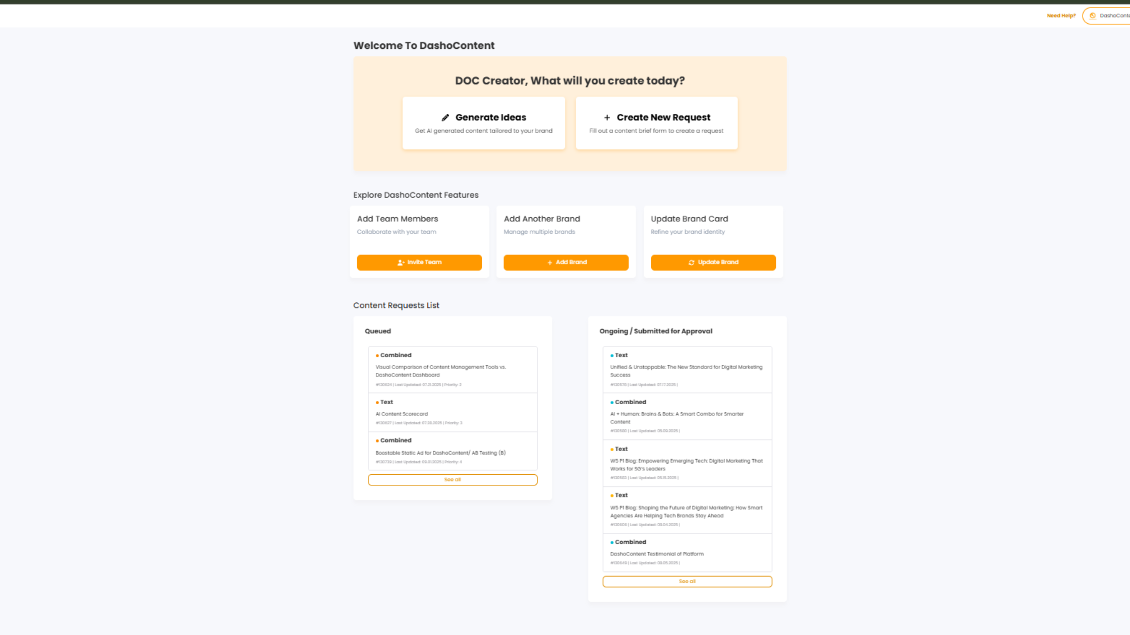 Level Up Your Marketing: How DashoContent Helps Teams Create More in Less Time