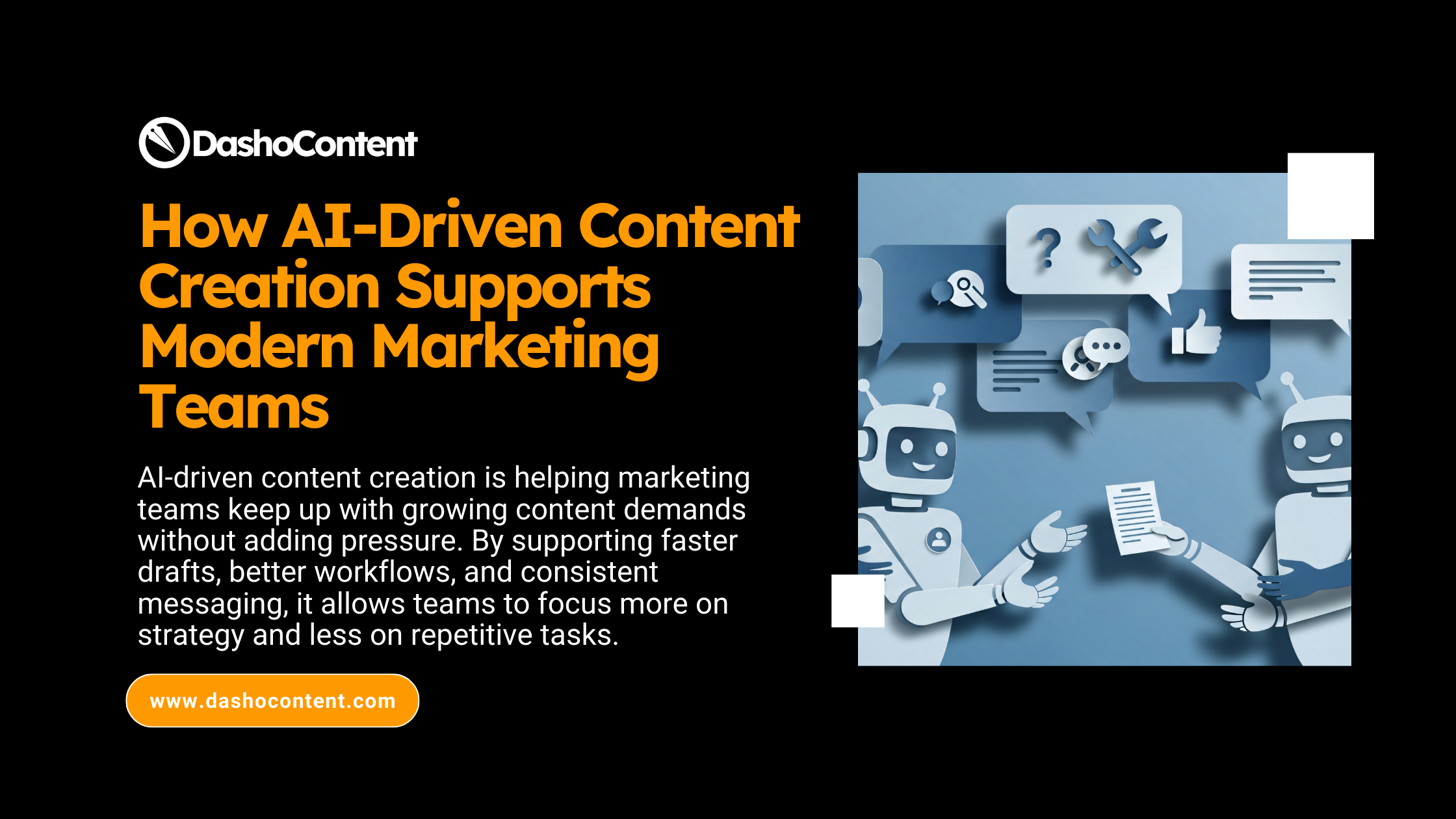 AI-driven content creation is helping marketing teams keep up with growing content demands without adding pressure. By supporting faster drafts, better workflows, and consistent messaging, it allows teams to focus more on strategy and less on repetitive tasks.