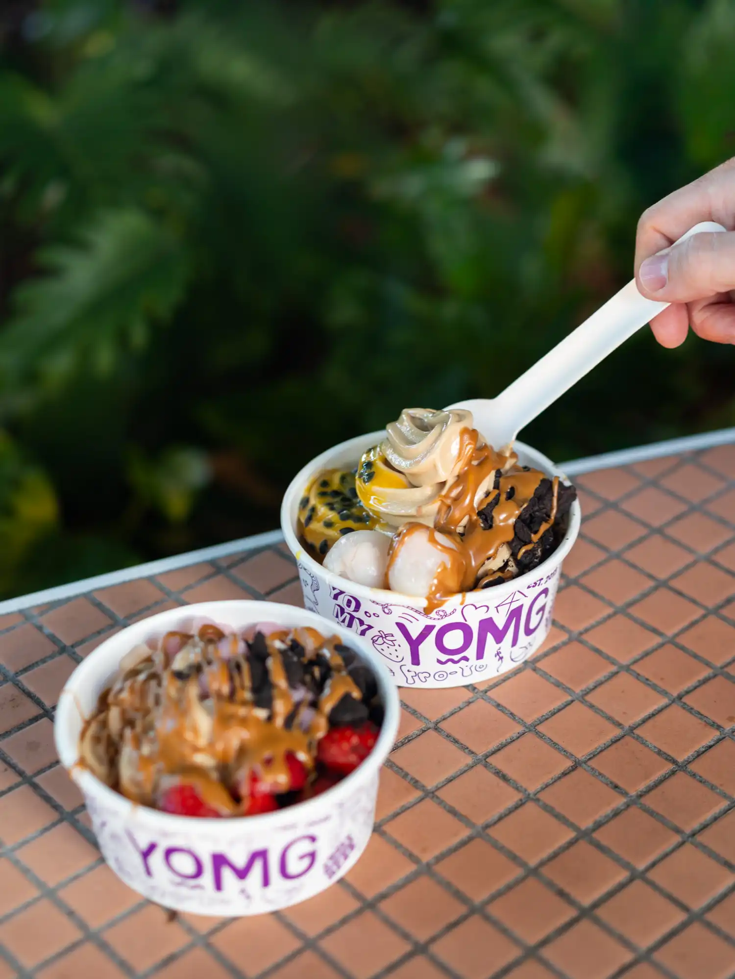 Responsive web development project showing interactive map features for vegan business directory