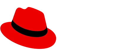 Red fedora hat with a black hatband on a transparent background.