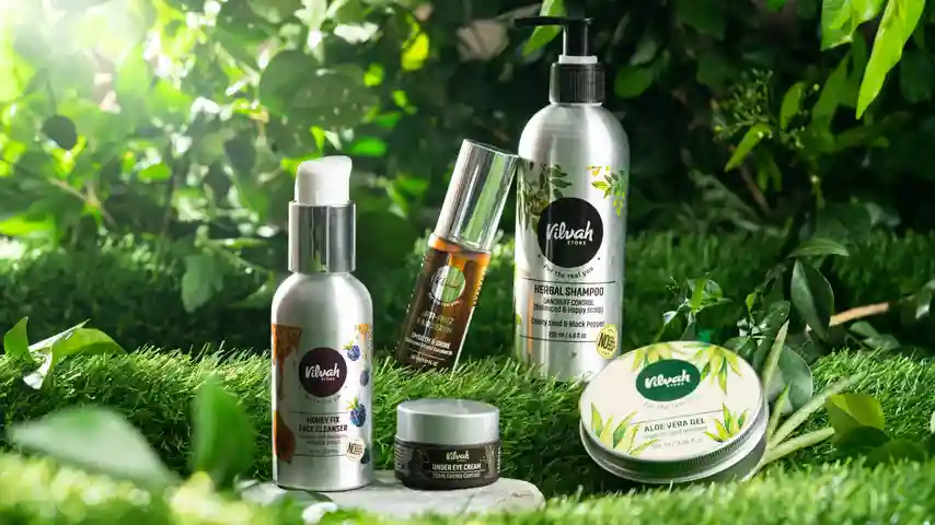 Vilvah Store skincare products