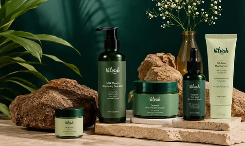 Vilvah skincare range