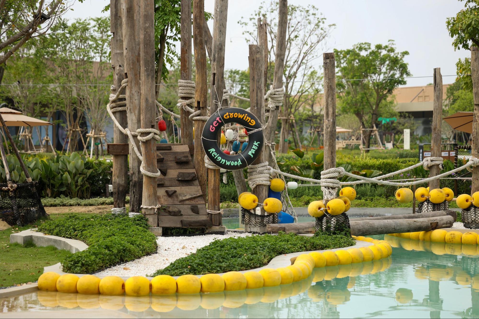 Get Growing Reignwood Park Playground Near Bangkok