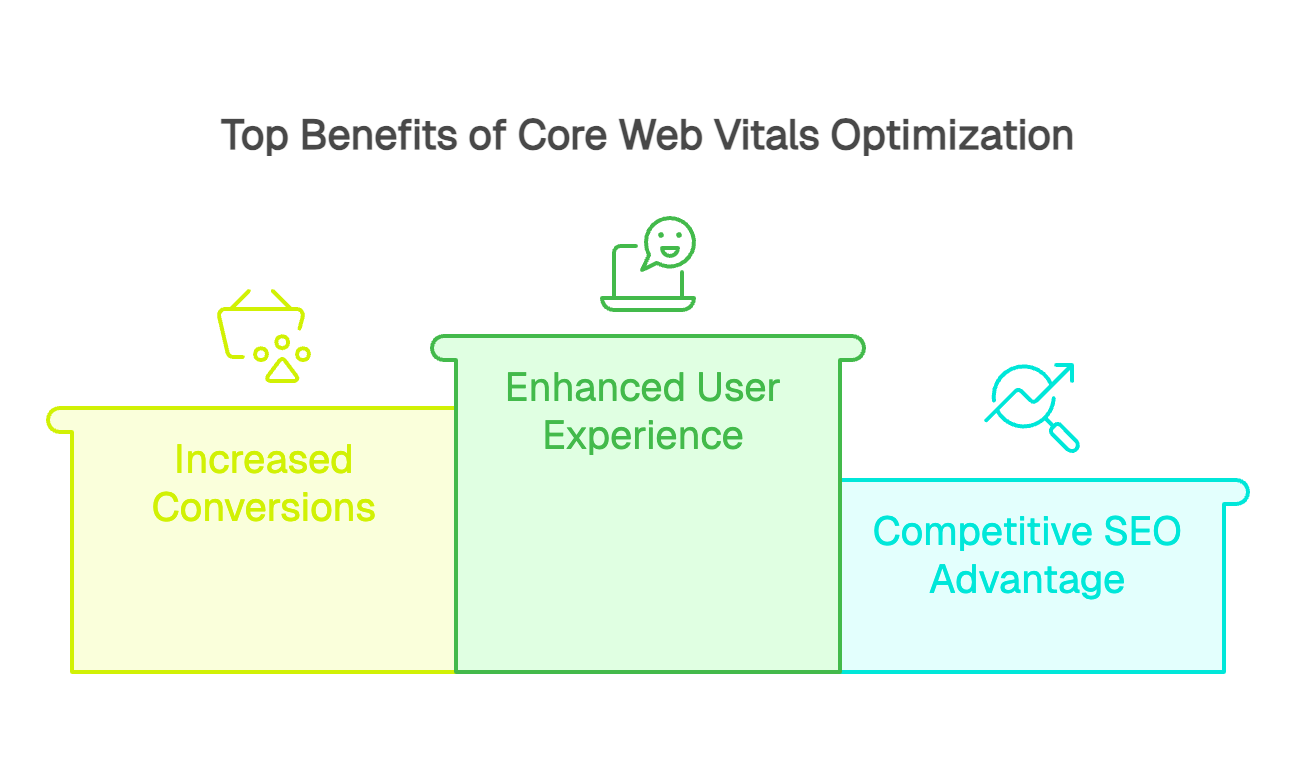 top benefits of core web vitals optimization