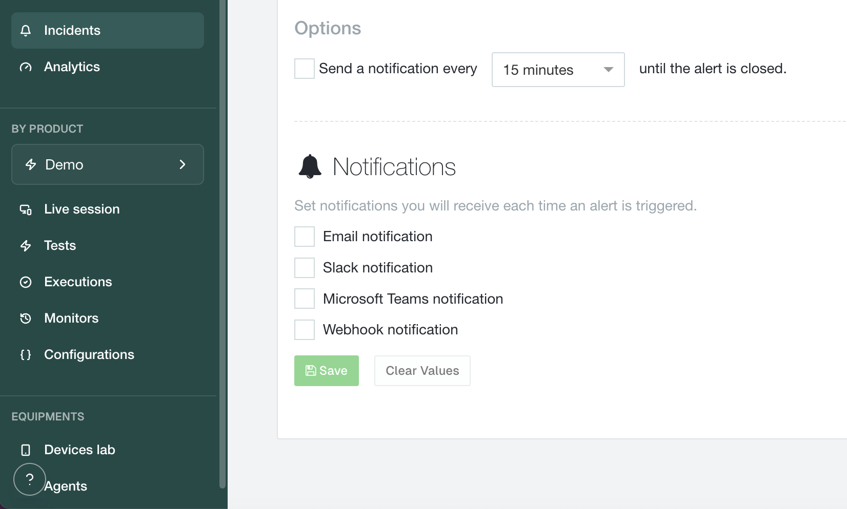 Live session remote control