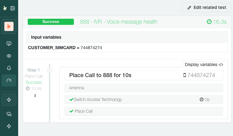 Live session remote control
