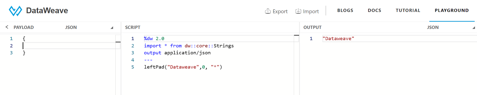 LeftPad Function in DataWeave: Tutorial & Examples