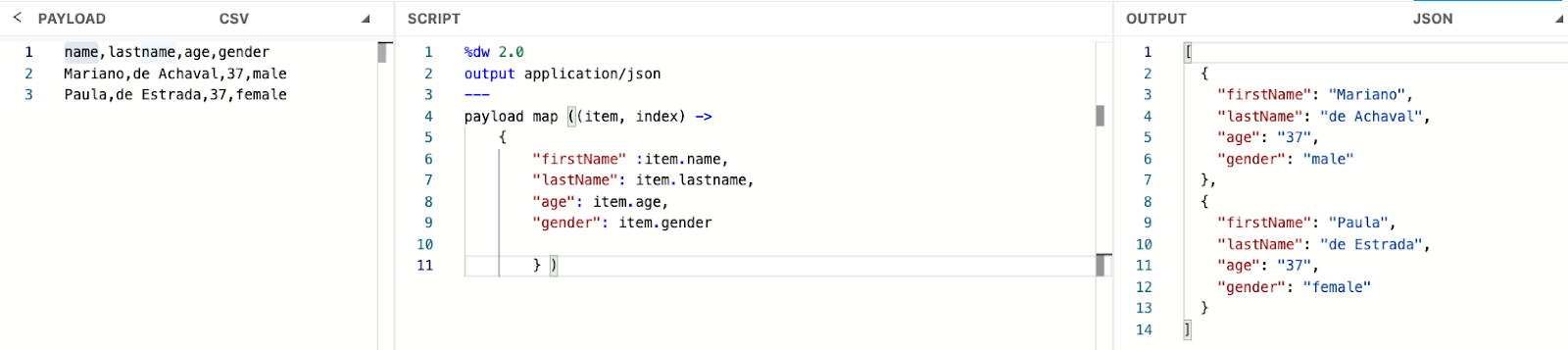 DataWeave Map: Tutorial, Best Practices & Examples