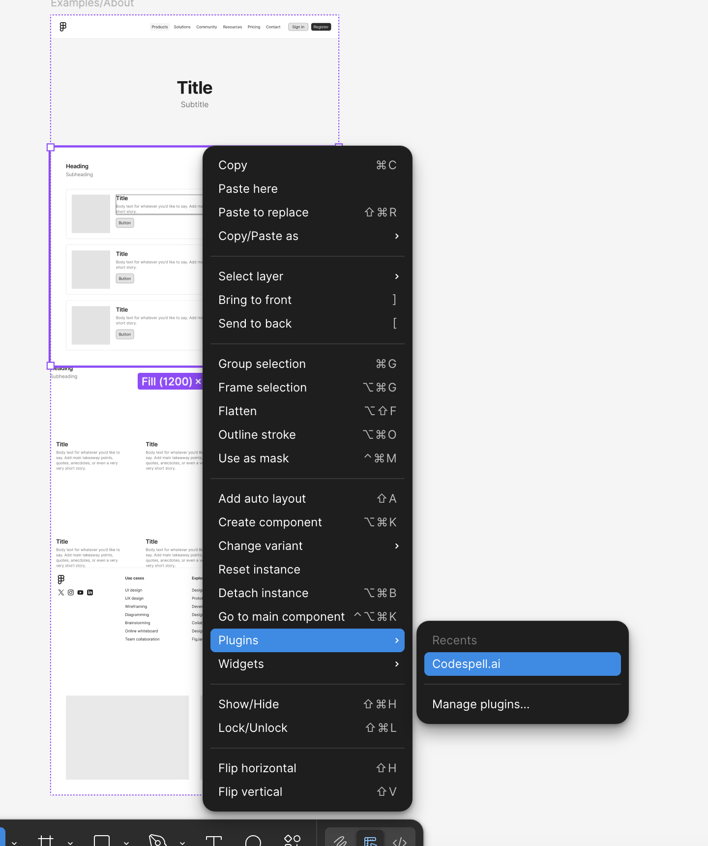Launch the Plugin in Figma