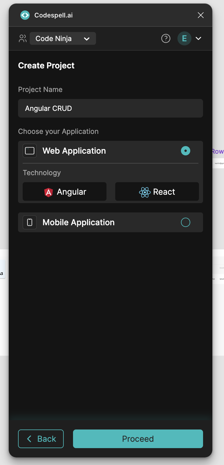 Mobile Application
