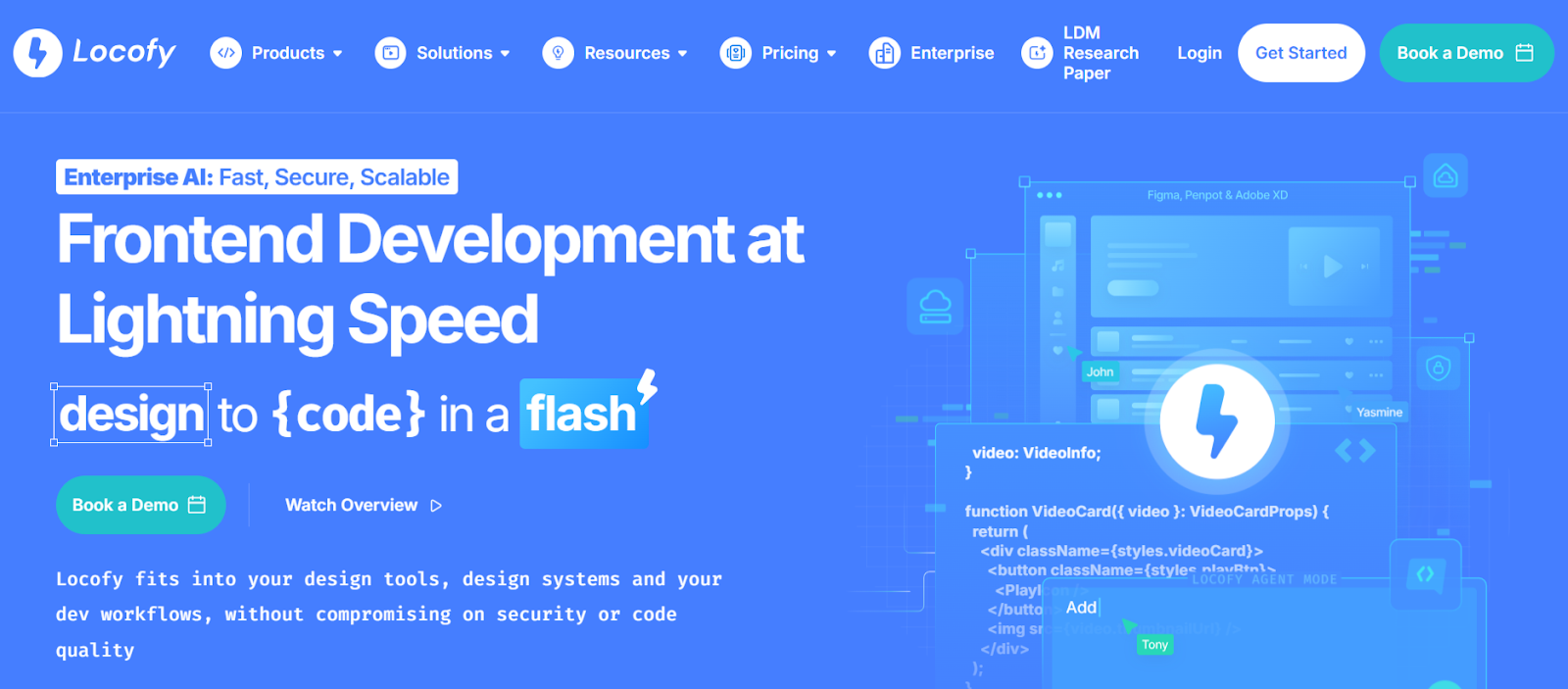 Locofy is recognized by industry experts and trusted by developers for transforming designs into production-ready code