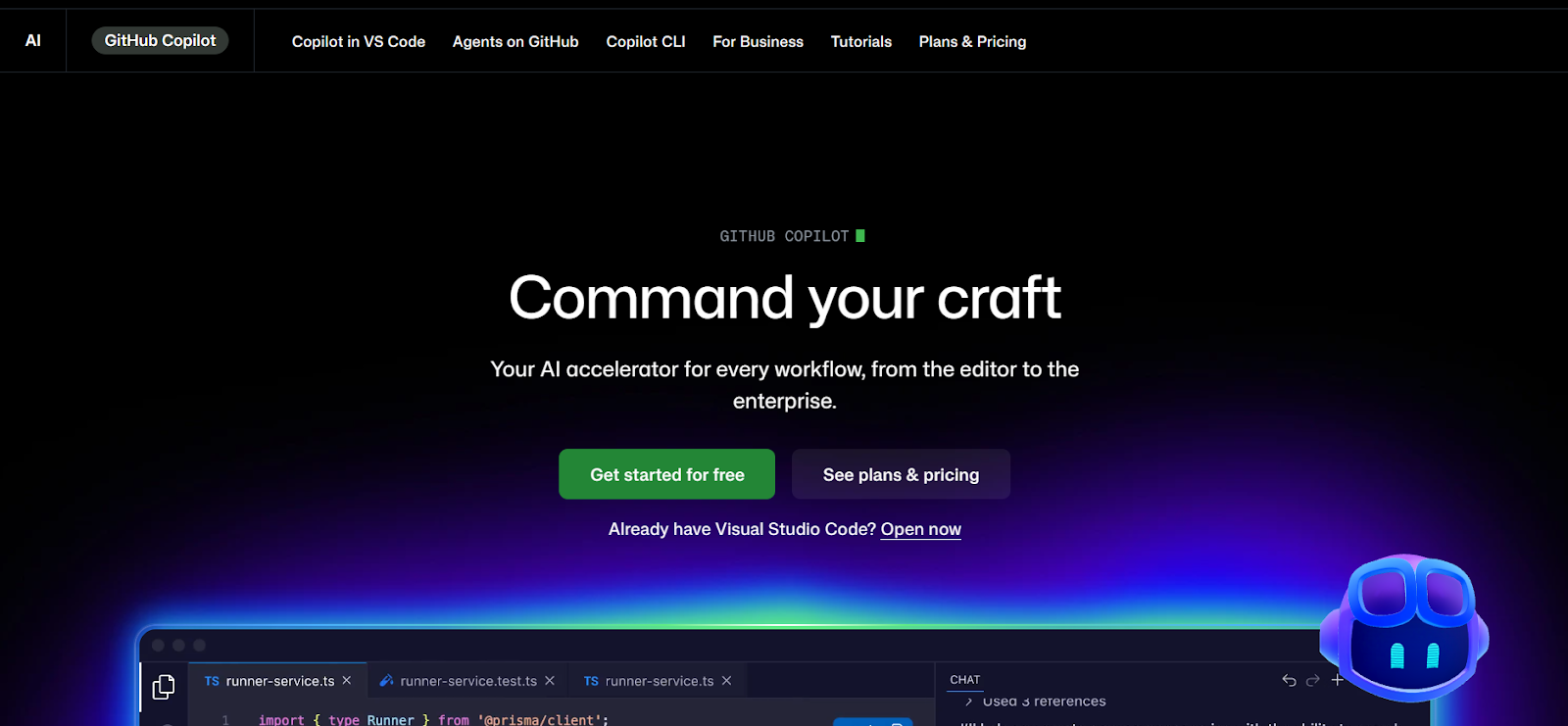 AI-powered coding assistance helping developers increase productivity by 94% with GitHub Copilot.