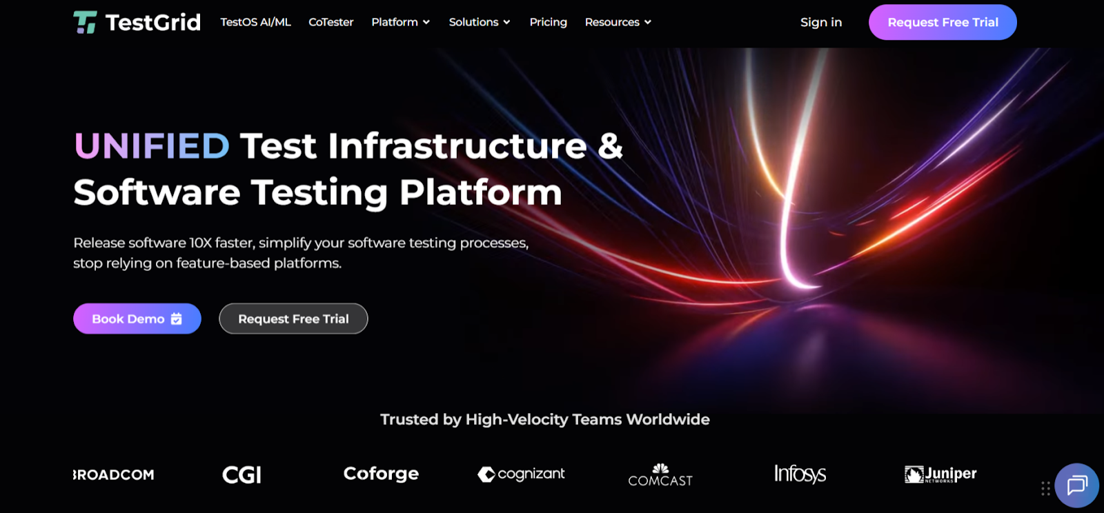TestGrid unified testing platform providing an integrated test infrastructure to scale software testing efficiently.