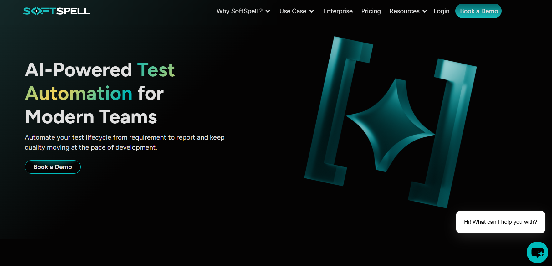 an image showing homepage details of SoftSpell