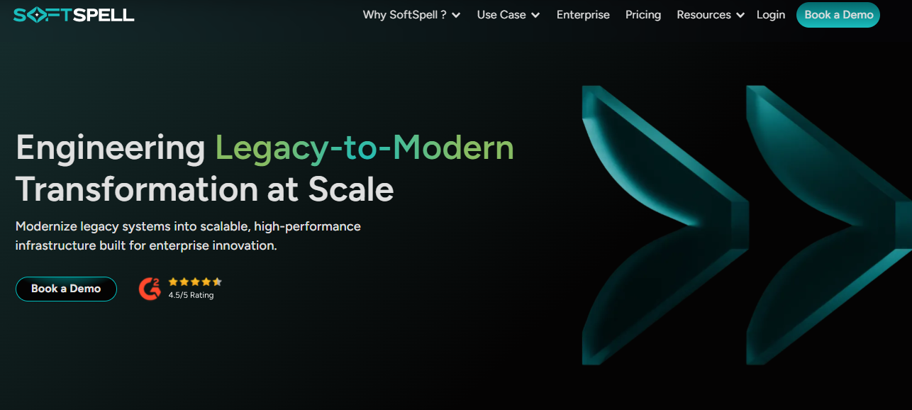Engineering legacy to modern transformation at scale - softspell