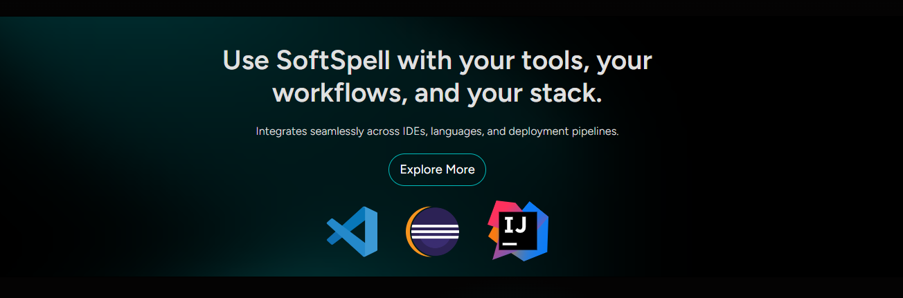Use SoftSpell inside your IDE