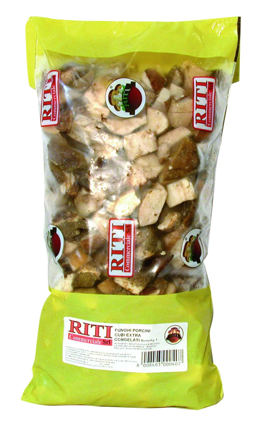 FUNGHI PORCINI CUBO 1 SCELTA 1KG RITI