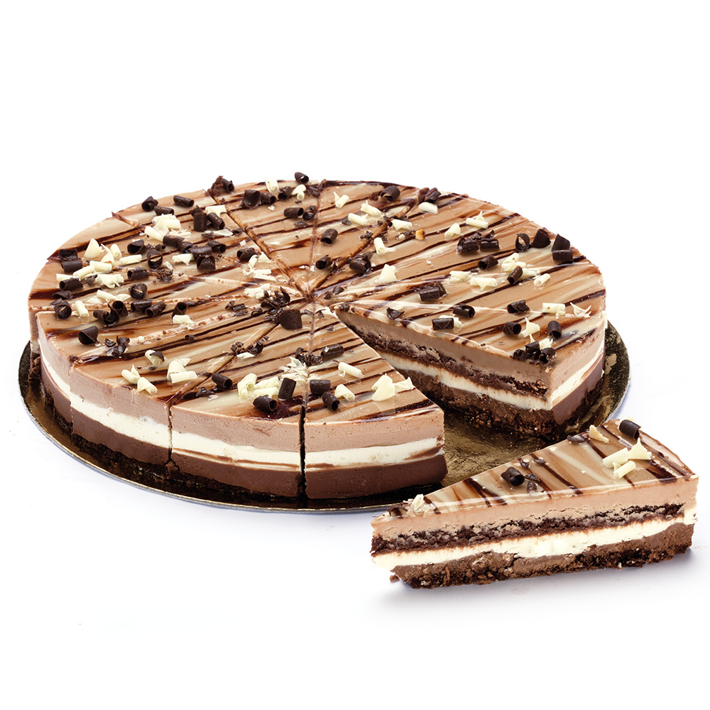 TORTA GRANDE 3 CIOCCOLATI GLUTENFREE 1,5kg PINSALAB