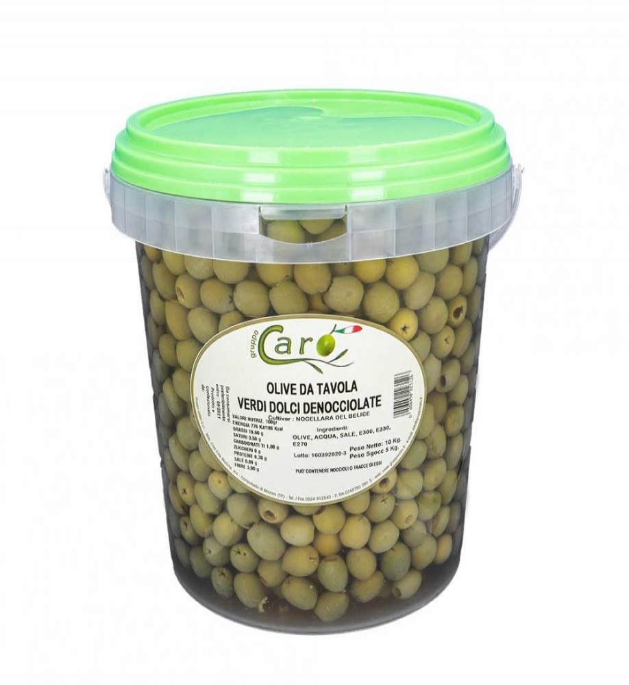 Olive In Salamoia Nocellara Jumbo 5Kg