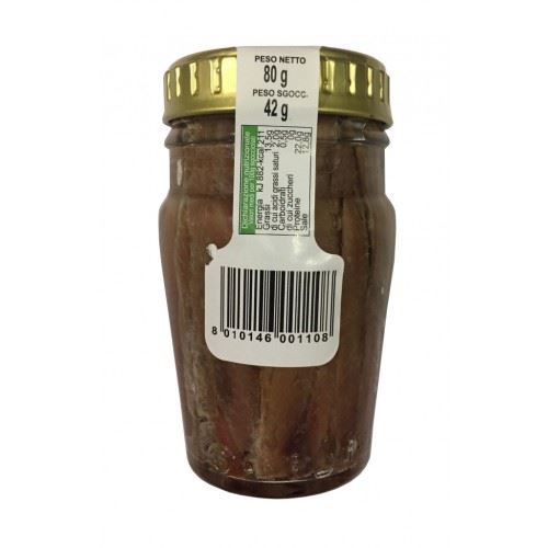 Filetti Acciughe Ansjovisfiléer 720Gr Vittoria